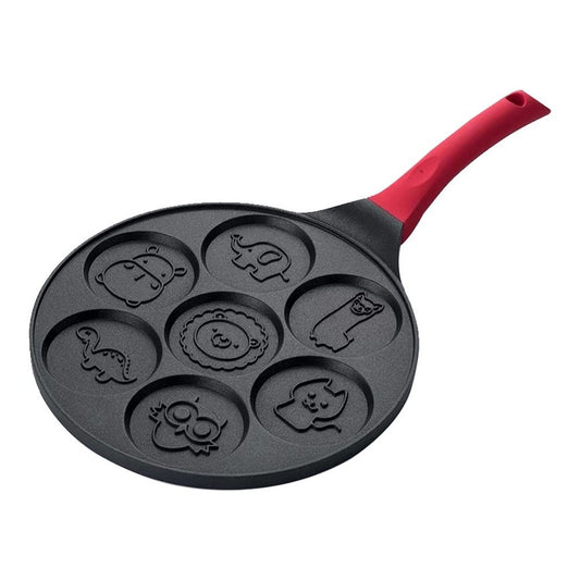 Aluminum Alloy Frying Pan Non-stick Seven-hole Breakfast pan