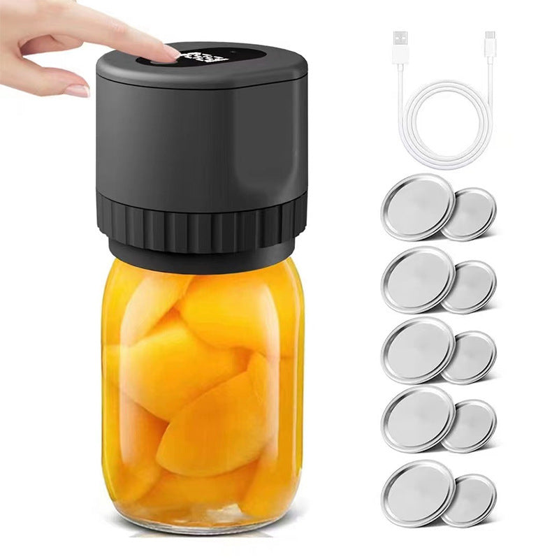 Small Household Portable Electric Mason Jar Vacuum Sealing Machine